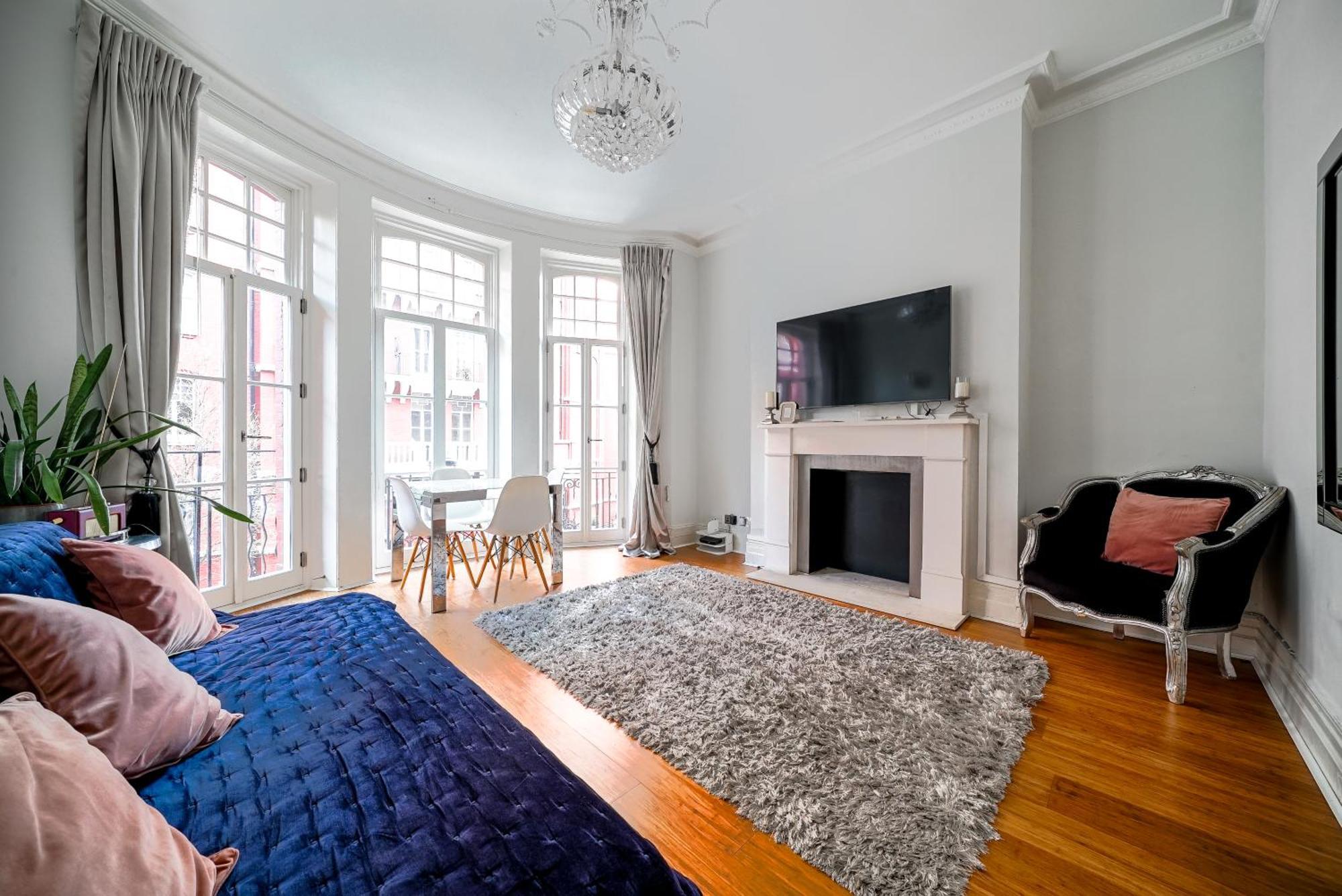 Elegant Bright Central London Flat - Sleeps 5 Londres Exterior foto